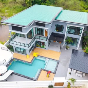 Mushroom poolvilla